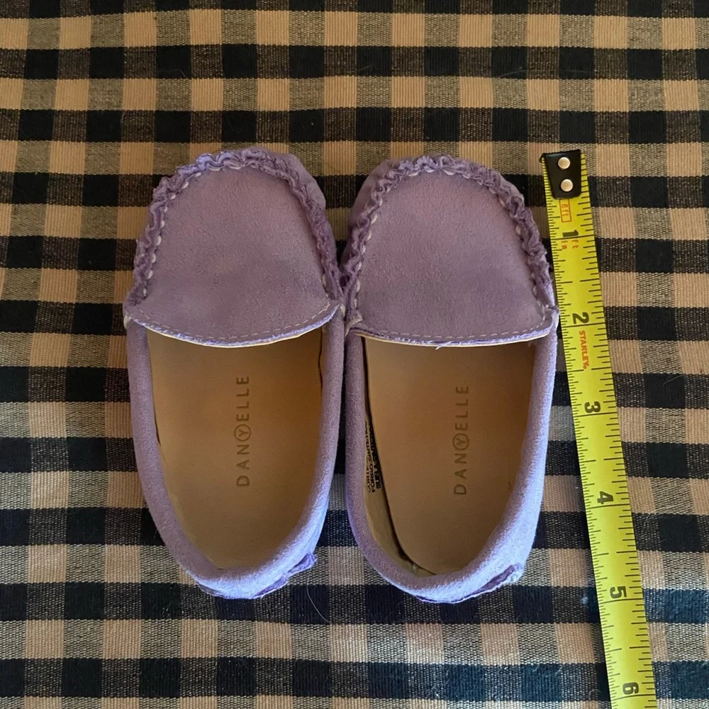 Lavender Kids Moccasins